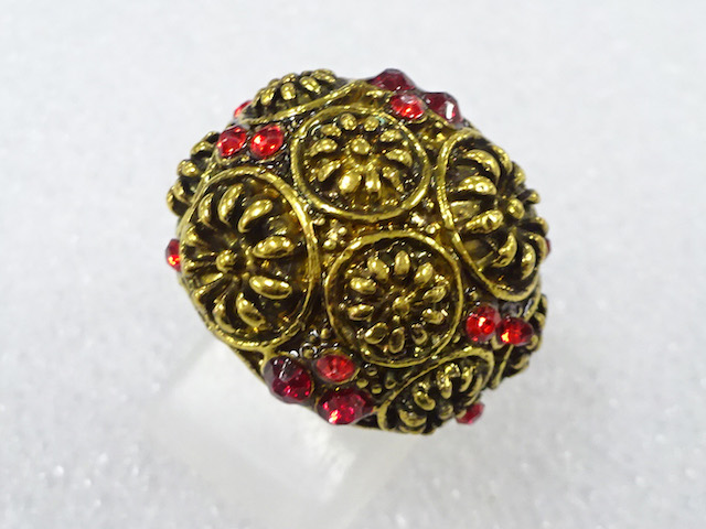 COLORED STONE FASHION RING / JP SIZE 15